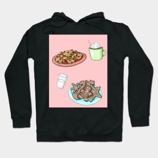 christmas cookies for santa Hoodie